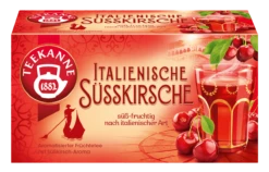 Teekanne Frio Italienische Sauerkirsche Früchtetee Kalt&heiß 20 Beutel - 12 X 45 G Tray