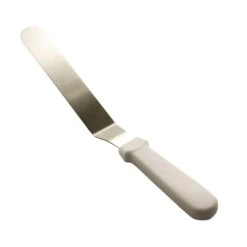 Tortenheber/ Tortenmesser/ Winkelpalette Aus Edelstahl - 25,5 Cm Weißer Griff 11 Tortenheber/ Tortenmesser/ Winkelpalette Aus Edelstahl - 25,5 Cm Weißer Griff -Kaffee Und Tee 306d97df 407c 428b b022 beb2a607d429