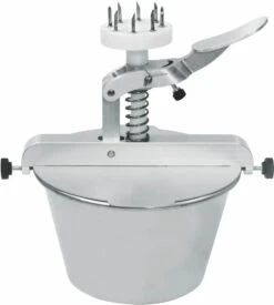 Schneider® Schneider - Gebäckfüller Mit 1 Kolben-Pumpen Blickle "Donuts" M. Edelstahlschüssel, Inkl. Abdeckungen