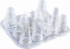 1 X SCHNEIDER Tüllenkassetten-Set Aus Polykarbonat, Transparent 4,5 / 5,5 / 6 / 7,5 / 8 / 8 / 9 / 10 -Kaffee Und Tee 41e7e321 9c81 44b6 bb99 954cfcd4675e