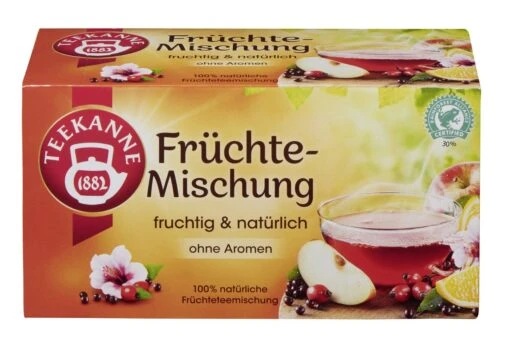 Teekanne Früchtetee Premium Fruit Selection 20 Teebeutel (60 G) – Bild 3