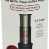 AeroPress Go Coffee Maker Kaffeebereiter, Inkl. 350 Filtern -Kaffee Und Tee 50de9602 ef4c 48df 8d4c ec9ff3f73fef