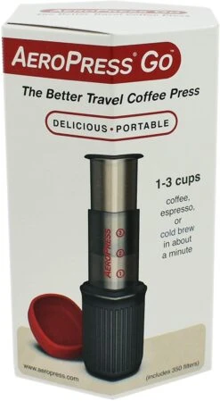 AeroPress Coffee Maker Kaffeebereiter Mit Tasche, Inkl. 350 Filtern -Kaffee Und Tee 50de9602 ef4c 48df 8d4c ec9ff3f73fef
