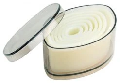 2x Contacto Zweieck-Ausstechersatz, Helles Nylon, Höhe: 35 Mm