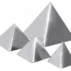 3x Pyramidenform Aus Edelstahl, Hochglänzend, Materialstärke 1,0 Mm, Schwere -Kaffee Und Tee 731bc02e b482 47f4 b7a7 6e6719cd49ab