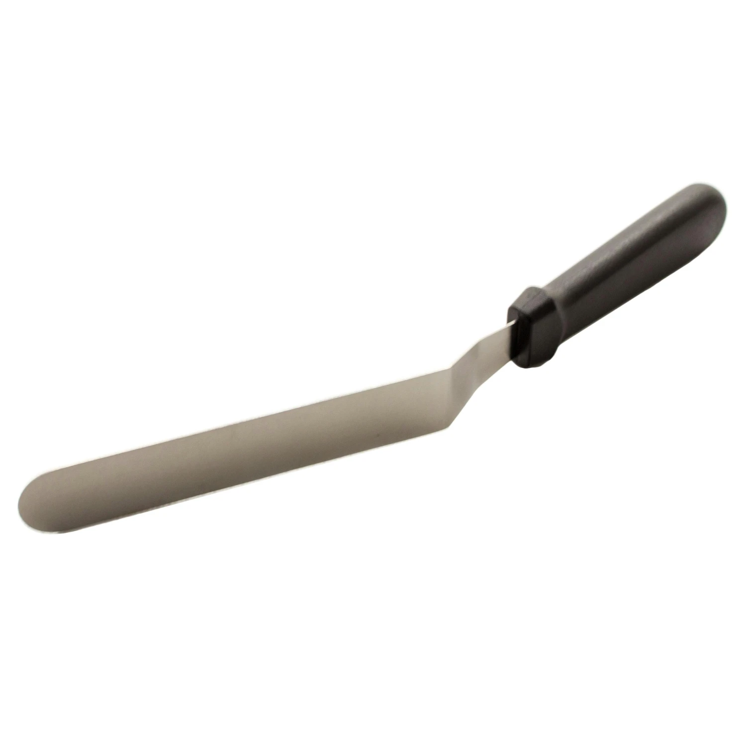 Tortenheber/ Tortenmesser/ Winkelpalette Aus Edelstahl - 20,5 Cm Schwarzer Griff 9 Tortenheber/ Tortenmesser/ Winkelpalette Aus Edelstahl - 20,5 Cm Schwarzer Griff – Bild 7
