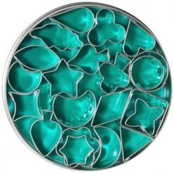 3x Contacto Garnier-Ausstecher, Set, 12 Stück, Weißblech, Größe: 30 Mm - 40 Mm, Höhe: 20 Mm -Kaffee Und Tee 7bd7dec8 6b47 495b 9134 7bca4762ca47