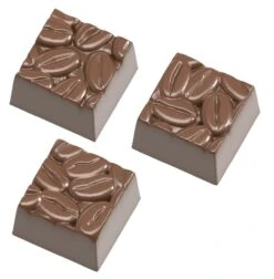 Schneider Schokoladen-Form Kaffe-Bohnen 275x135x24mm 27x27x16mm/12gr./3x7 -K