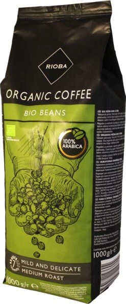 Rioba Kaffeebohnen Fairtrade Arabica (1 Kg) -Kaffee Und Tee 80c2b37a 30c3 48a5 a2f8 e50895fe87f6
