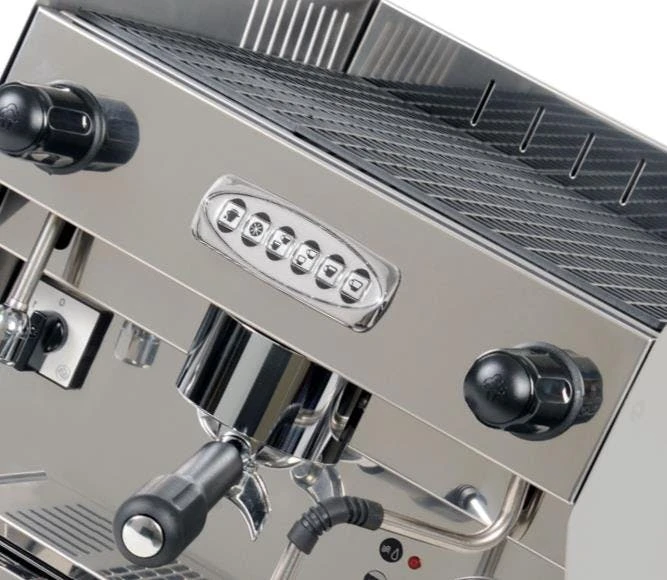 Siebträger - Espressomaschine BAROSSI Professionale 2 Gr. Autom. - Farbe: Rot 3 Siebträger - Espressomaschine BAROSSI Professionale 2 Gr. Autom. - Farbe: Rot – Bild 2