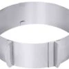 3x Contacto Tortenring Aus Edelstahl. Verstellbar. Höhe: 6 Cm. Ø Min: 16.5 Cm / Max: 32 Cm -Kaffee Und Tee 87d50211 09da 47cf 9236 7fb9353a5051