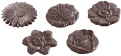1 X SCHNEIDER Schokoladen-Form5 Blumenfig. - K Ø43x5