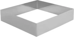 1 X SCHNEIDER Tortenring "Quadrat", 20 X 20 X 5 Cm 200 X 200 X 50 Mm