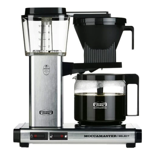 Moccamaster KBG Select Filterkaffeemaschine Matt Silver – Bild 4