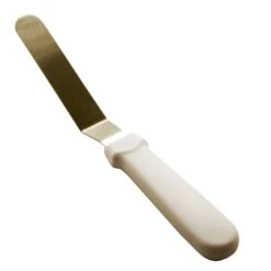 Tortenheber/ Tortenmesser/ Winkelpalette Aus Edelstahl - 25,5 Cm Weißer Griff 10 Tortenheber/ Tortenmesser/ Winkelpalette Aus Edelstahl - 25,5 Cm Weißer Griff -Kaffee Und Tee c1408f48 6e12 4633 9b36 13246eb3dba3