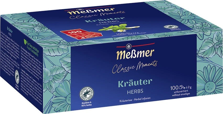 Meßmer Gastro Pfefferminze 100 Teebeutel (225 G) 7 Meßmer Gastro Pfefferminze 100 Teebeutel (225 G) – Bild 5