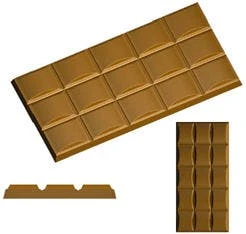 Schokoladenform Tafel